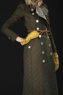 Burberry Prorsum Blanket Quilt Trench Coat - Lyst