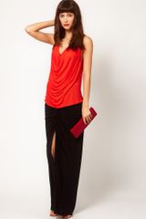 Dagmar Silk Mix Maxi Skirt with Gathered Detail