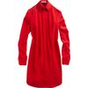 Givenchy Long Sleeve Shirt Dress in Red (gold) - Lyst