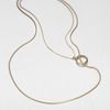 Maison Martin Margiela Doublerow Chain Necklace in Gold - Lyst