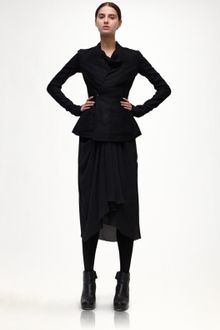 Rick Owens Woven Jacket - Lyst