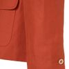 Topman Red Safari Linen Skinny Blazer in Orange for Men (red) - Lyst