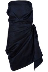 Vivienne Westwood Red Label Taffeta Strapless Dress