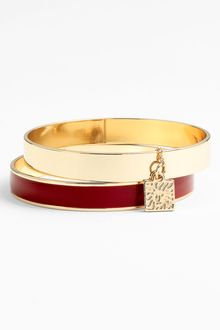 Ak Anne Klein Union Square Enamel Bangles - Lyst