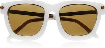 Alexander Wang Square Frame Acetate and Metal Sunglasses - Lyst