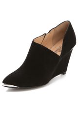 Belle By Sigerson Morrison Felicia Dip Wedge Booties