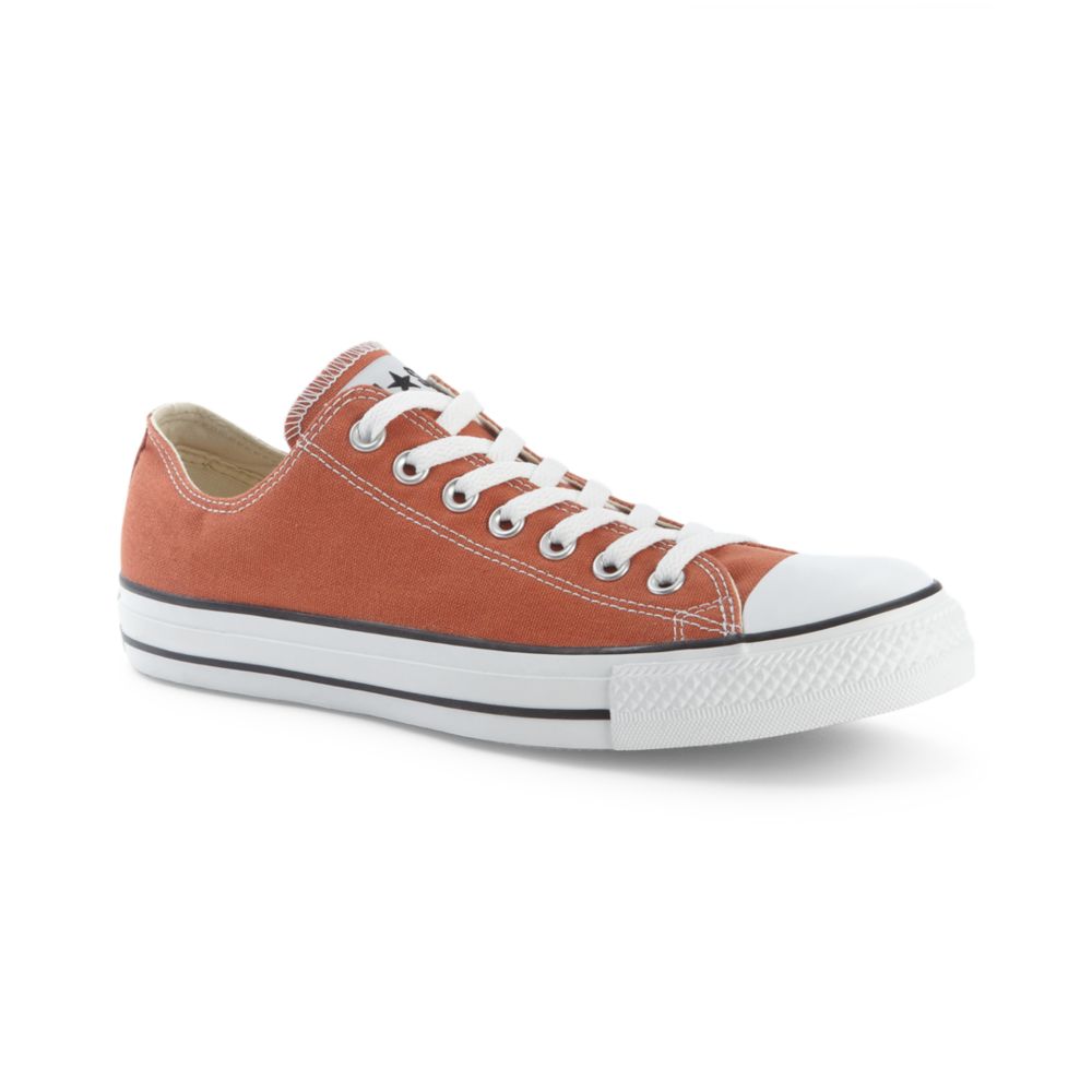 brown and orange converse