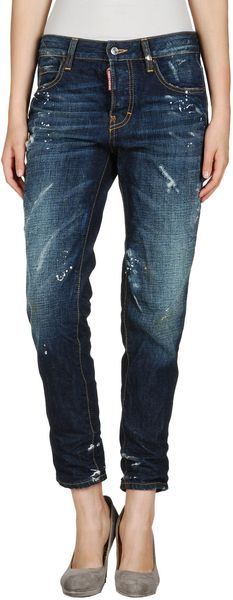 Dsquared2 Denim Pants in Blue - Lyst