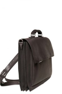 Ferragamo Leather Briefcase Backpack - Lyst
