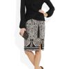 Giambattista Valli Asymmetric Ruched Stretchjersey Top in Black - Lyst