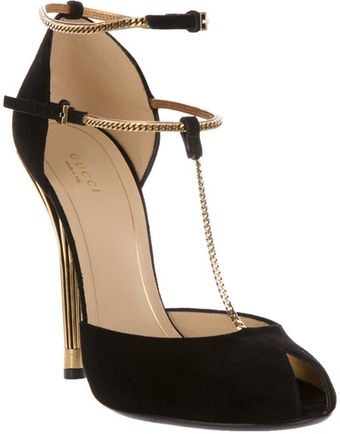 Gucci Tbar Pump - Lyst