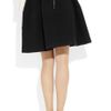 Lanvin Doublefaced Stretch wool Felt Bubble Skirt in Black - Lyst