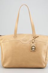 Longchamp Au Sultan Leather Tote