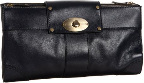 Sara Berman Sara Berman Womens Giant Alba Sbbss1108 Oversized Clutch in Black (french navy) - Lyst
