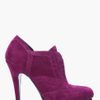 Yves Saint Laurent Purple Tribute Suede Pumps in Purple - Lyst