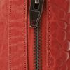Alexander Wang Texturedleather Foldover Clutch in Red - Lyst