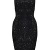 French Connection Spiegal Sequins Dress in Black - Lyst