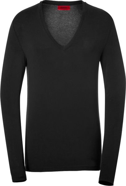 Hugo Black Dredoso Tee in Black for Men - Lyst