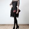 Lanvin Layered Silk Organdy Dress in Black - Lyst