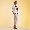 Rag & Bone Exclusive Sliver Colorblock Tuxedo Blazer in White (white-&-black) - Lyst