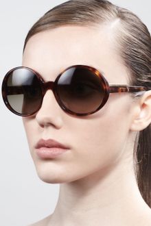 Stella Mccartney Sunglasses Round Sunglasses Tortoise - Lyst