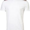 Topman White Pattern Patches Crew Tee in White for Men - Lyst
