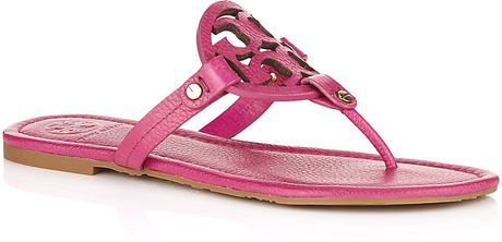 tory burch miller sandals imperial pink
