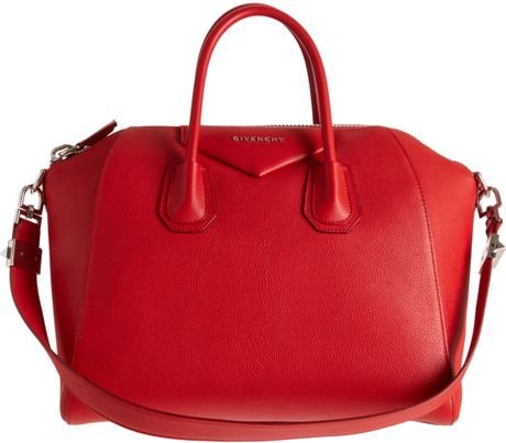 Givenchy Medium Antigona Duffel in Red (black) - Lyst
