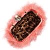 Dolce & Gabbana JewelClasp Feather Clutch in Orange (papaya) - Lyst