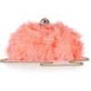 Dolce & Gabbana JewelClasp Feather Clutch in Orange (papaya) - Lyst