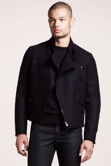 Givenchy Wool blend Biker Jacket - Lyst