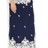 Leaves Of Grass Aria Embroidered Silkchiffon Maxi Skirt in Blue (navy) - Lyst
