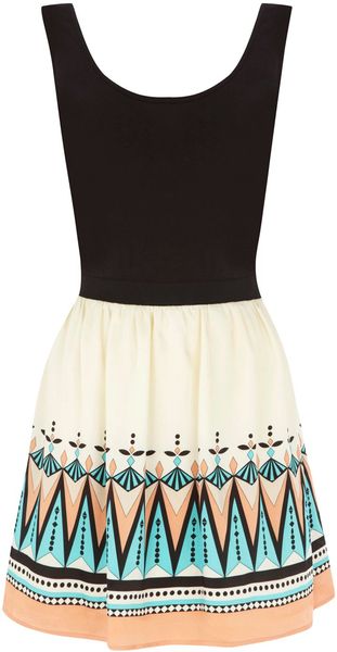 Oasis Deco Tribal 2 in 1 Dress - Lyst