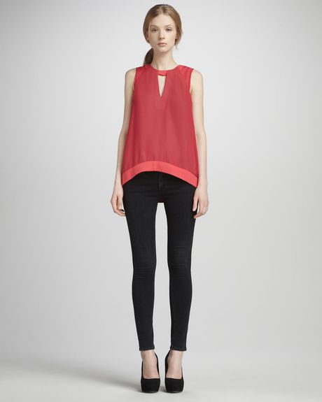 Rag & Bone The Skinny Jeans  in Black - Lyst