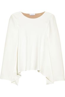 Vionnet Drapedback Crepe Top - Lyst