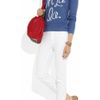 Zoe Karssen Oh La La Cottonblend Jersey Sweatshirt in Blue - Lyst