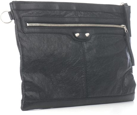 Balenciaga Large Document Holder in Black for Men - Lyst