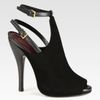 Gucci Jane Suede and Leather Platform Pumps in Black - Lyst