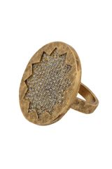 House Of Harlow Medium Sunburst Cocktail Ring