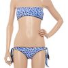 Just Cavalli Reversible Bandeau Bikini in Blue - Lyst