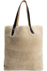 Marni Shearling Tall Hobo