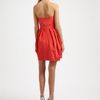 Shoshanna Strapless Dress in Pink (gold) - Lyst