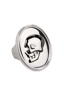 Alexander McQueen Scull Ring - Lyst