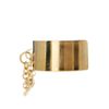 Asos Adjustable Pack Of Three Linked Chain Rings in Gold - Lyst