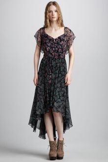 Elizabeth And James Blair Wild Flower Print Dress - Lyst