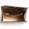 Jimmy Choo Glitter Clutch in Silver (multi) - Lyst