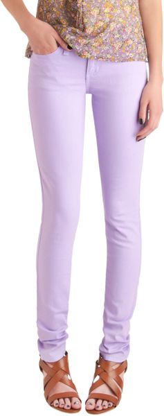 Modcloth Spring in Every Season Jeans in Lavender in Purple (lavender) - Lyst