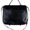 Proenza Schouler Ps1 Extra Large Crocodile Bag in Black - Lyst