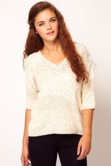 River Island Print Knitted Top