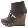 See By Chloé Clog Bootie in Black - Lyst